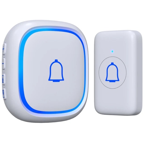 Ringup Wireless Doorbell 2 receivers (white)