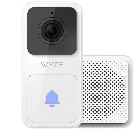 WYZE Video Doorbell with Chime (Horizontal Wedge Included)