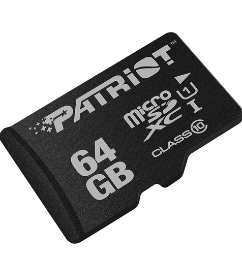 [0019] Patriot lx series 64GB micro sdxc memory card